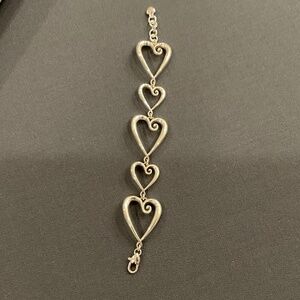NWOT-Brighton Whimsical Heart Bracelet